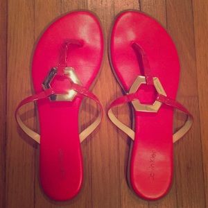Calvin Klein flat sandals